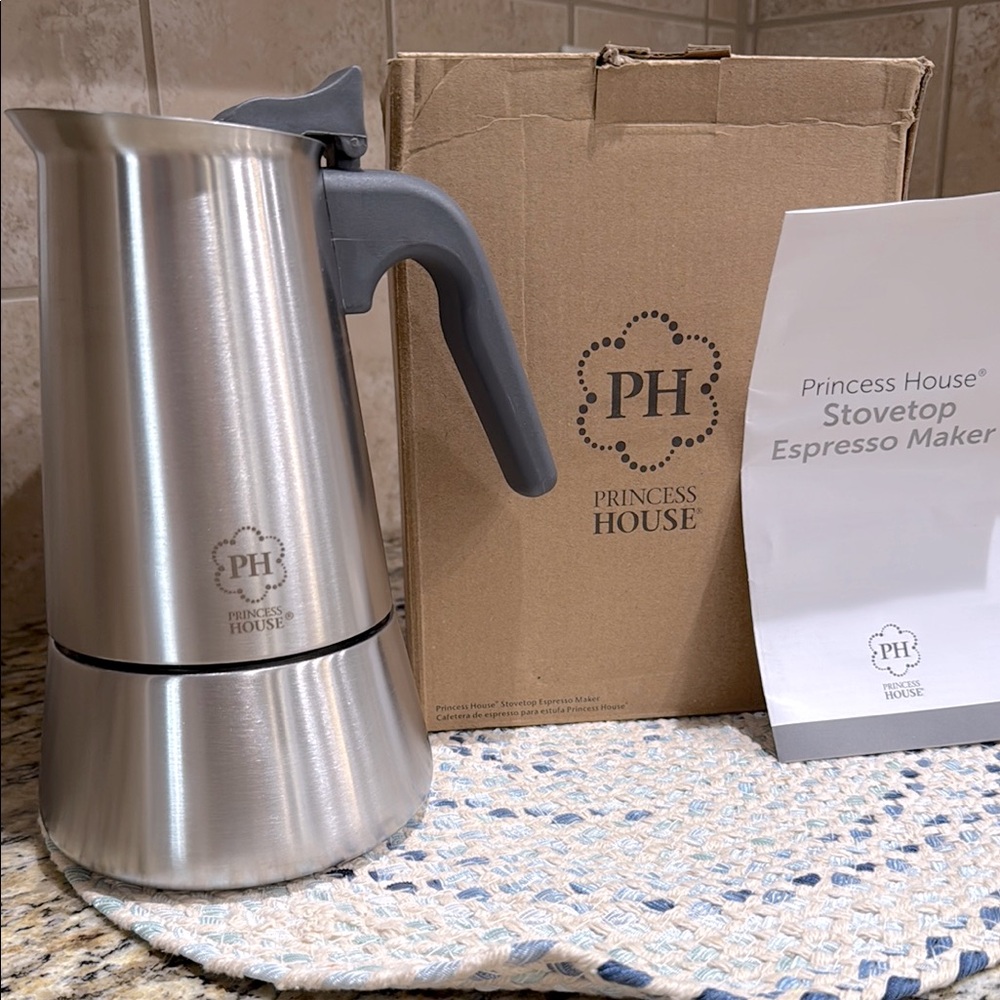 Princess House Silver Coffee & Tea Accessory